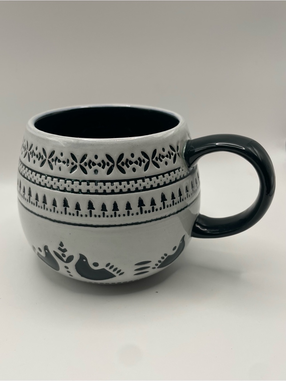Hearth & Hand with Magnolia 14oz Nordic Christmas Fair Isle Stoneware Coffee Mug